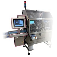 Vision inspection is simpler and compact to allow detection of poor-quality labels
