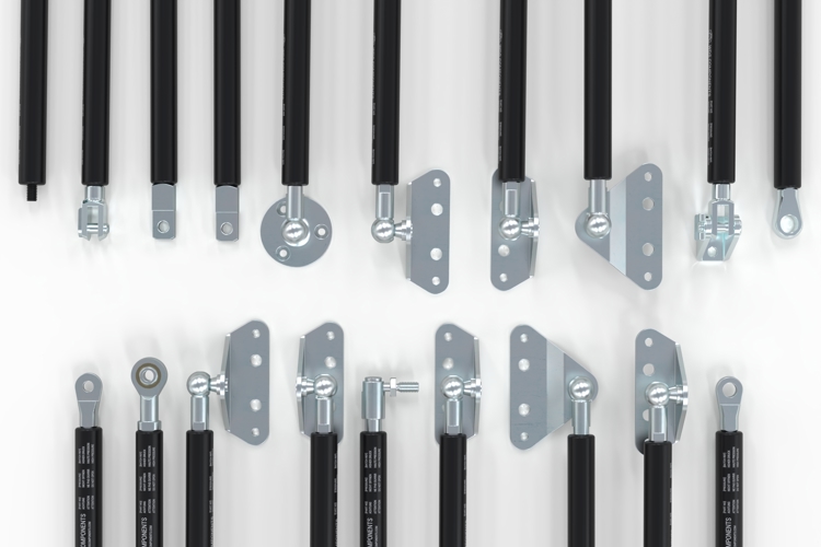 Fixed Force Gas Struts, Precisely Calibrated