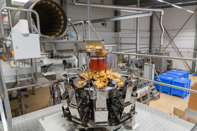 Multihead weigher is helping high-growth  brewery crisp brand with fast changeover