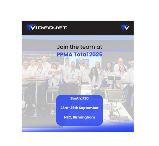 Videojet Brings Cutting-edge Coding and Marking Solutions at PPMA Total Show® 2025