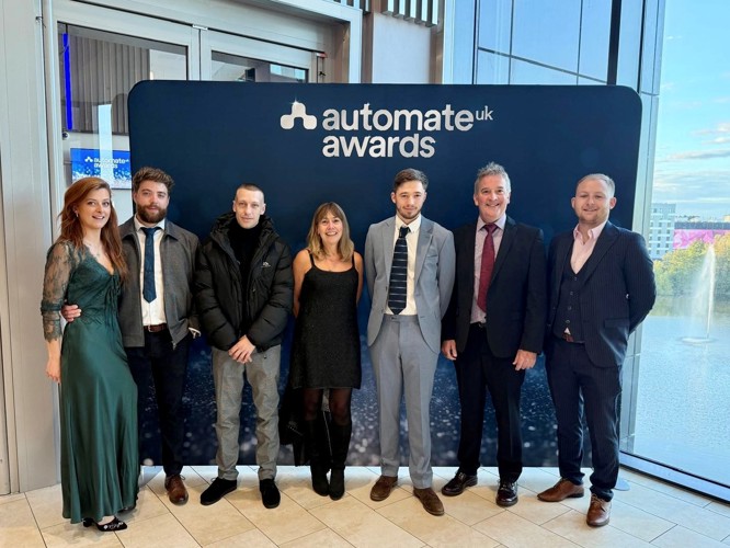 Simmatic’s Apprentice shines bright at the Automate UK Awards 2025.