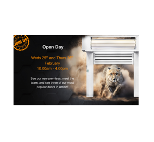 Register for the Efaflex open day 25th & 26th February, (10am -4pm), Telford.