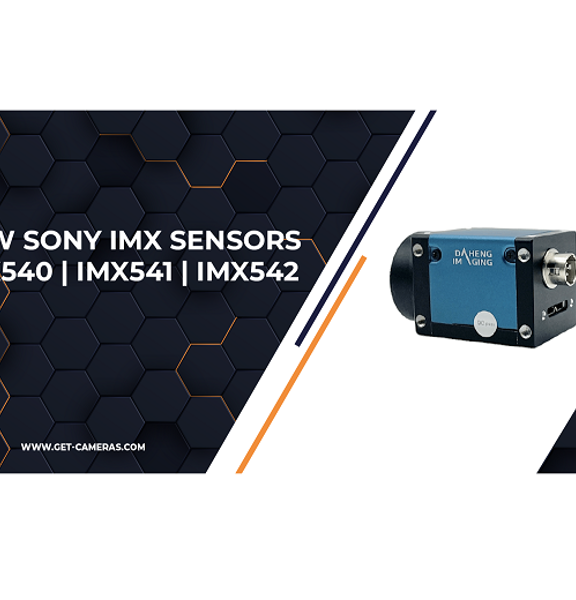 Sony IMX sensor cameras: IMX 540, IMX541 & IMX542 | Automate UK