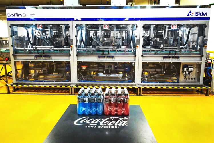Aseptic PET line for Coca-Cola products in Sicily utilises new stretch-wrap system (1)