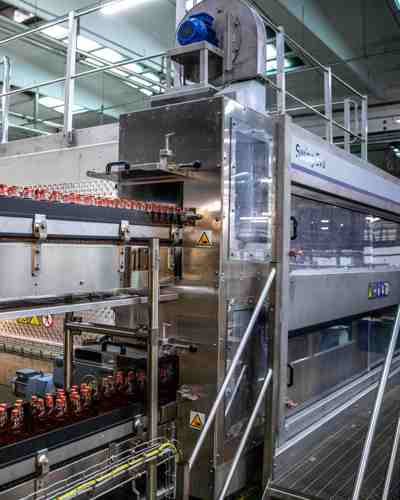 New tunnel pasteuriser design installed at Refresco is modular for finer control
