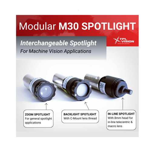 TPL Vision's Modular M30 Spotlight Range