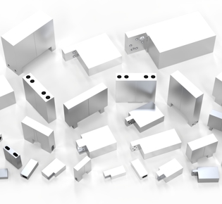 Customisable Finger Gripper Blanks for Robotic and Automation Applications